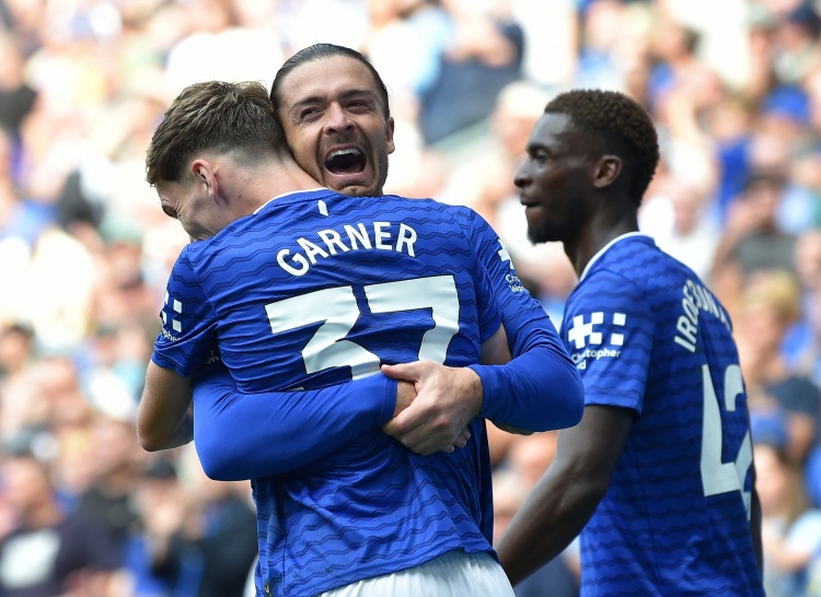 TA:埃弗顿与格拉利什郎情妾意,他们打算和曼城重新谈谈价格